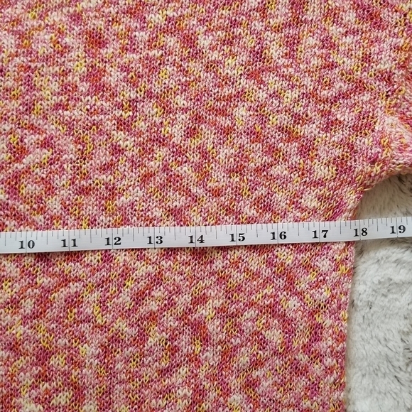 Magaschoni Pink Multicolor Cotton Blend Knit Sz S - Picture 9 of 9
